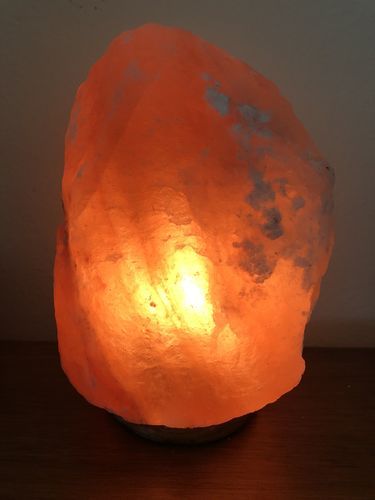 Customer photo review of Original Himalayan Salt Lamp (Medium)