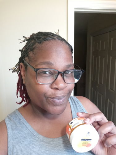 Customer photo review of Braids, Loc & Twist Firm Hold Pomade | 4 oz