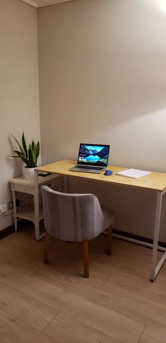 Customer photo review of Escritorio MIMA 120 x 50 Blanco