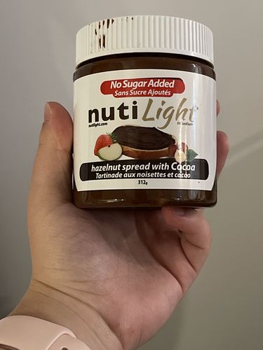 Customer photo review of NutiLight - Tartinade chocolatée 312g