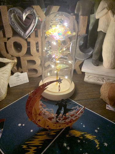 Customer photo review of Galaxy Rose