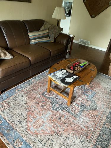 Customer photo review of Anti Slip RugStop Pad For Hard Surfaces, Wooden & Tiled