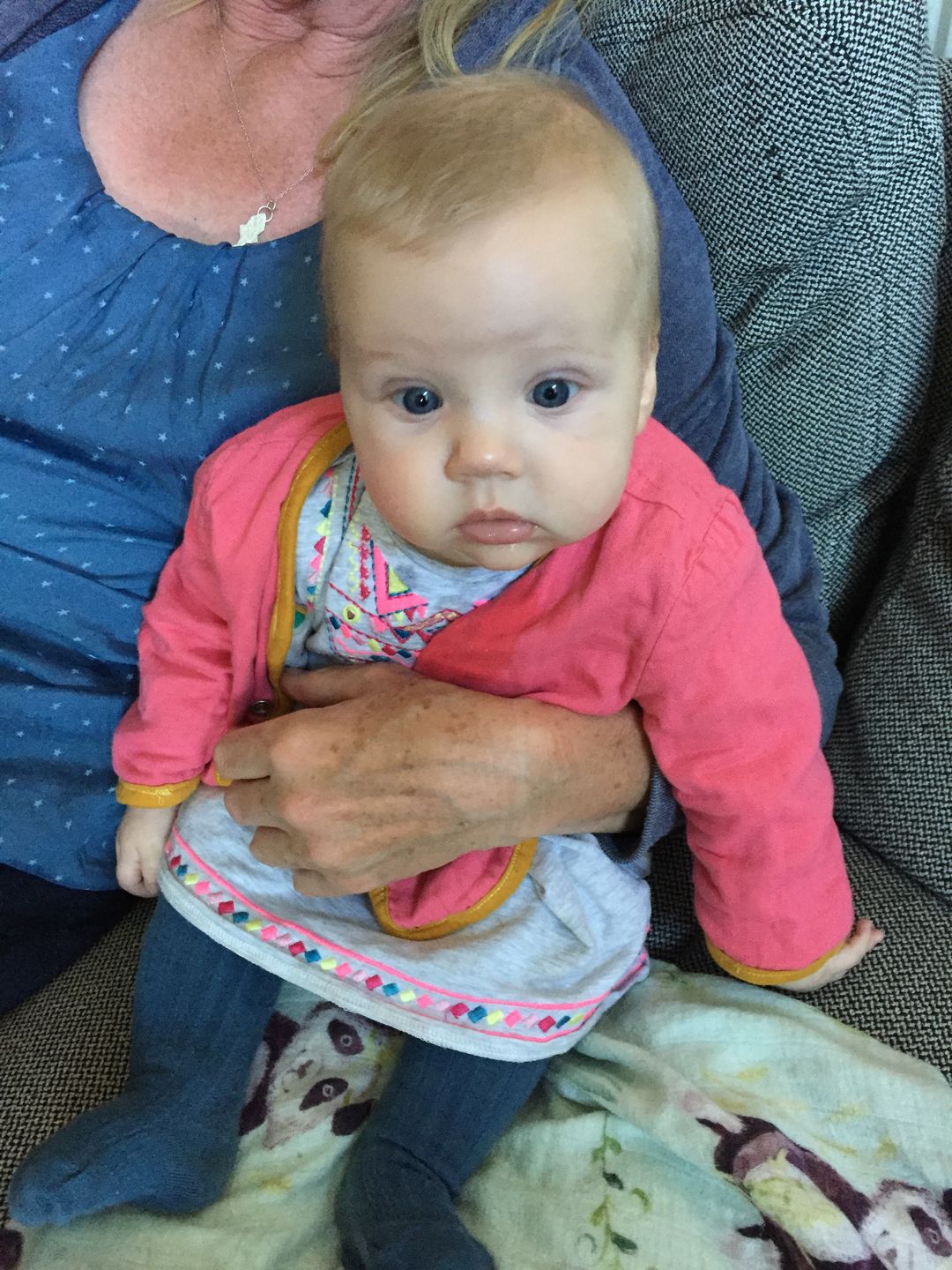 Customer photo review of The Birds Did Sing Reversible Spring Jacket