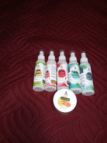 Customer photo review of Refresher Spray w/ Rose Water | 4 oz