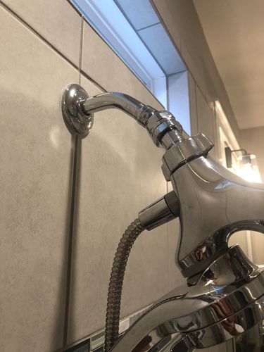 Customer photo review of Shower Head Swivel Adapter