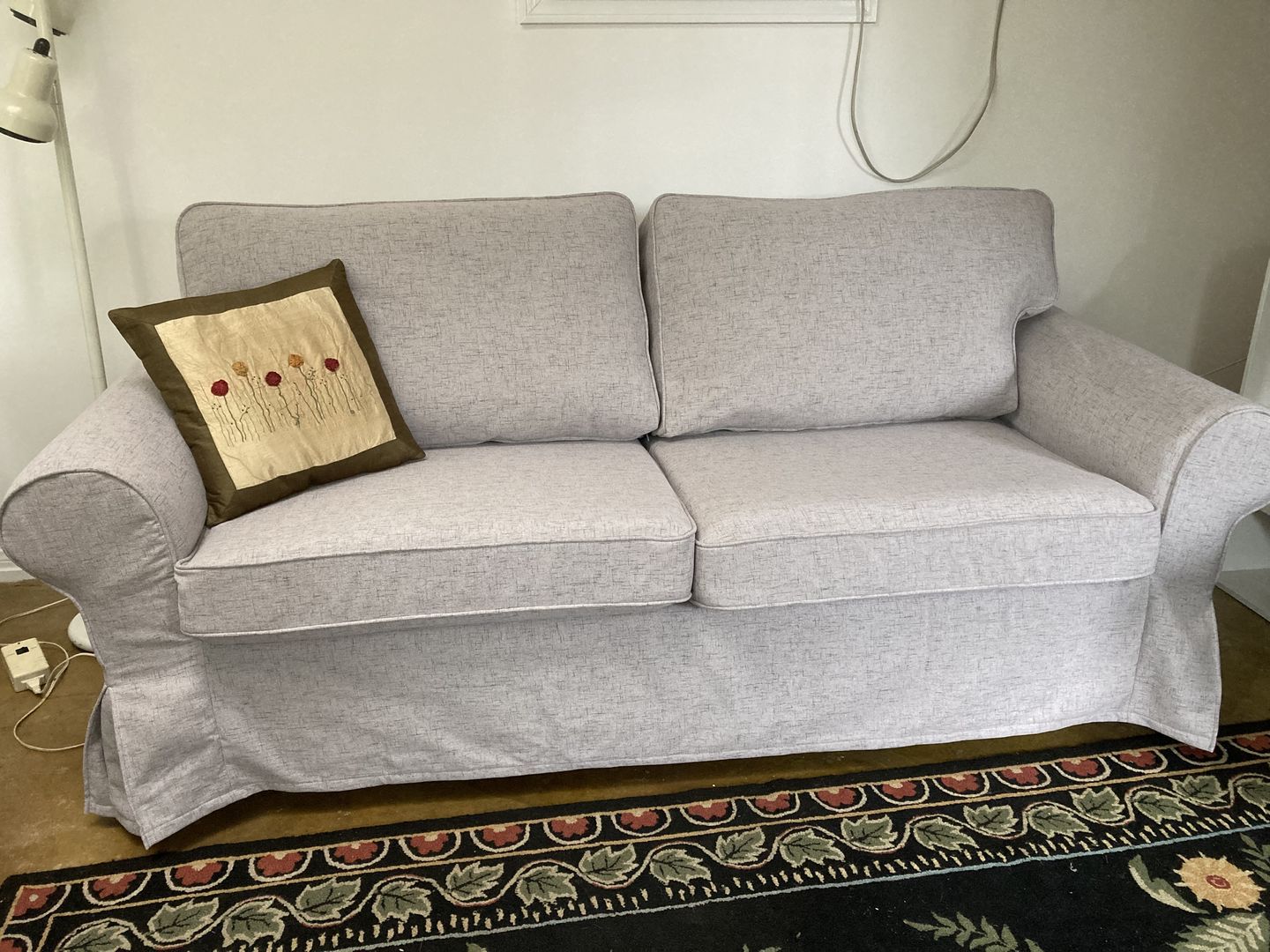 Customer photo review of EKTORP 2 Seat IKEA Sofa Bed Cover