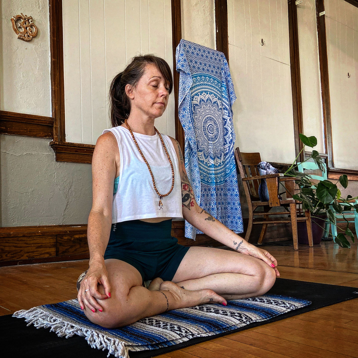 Customer photo review of Organic Cotton Slouchy Shorts