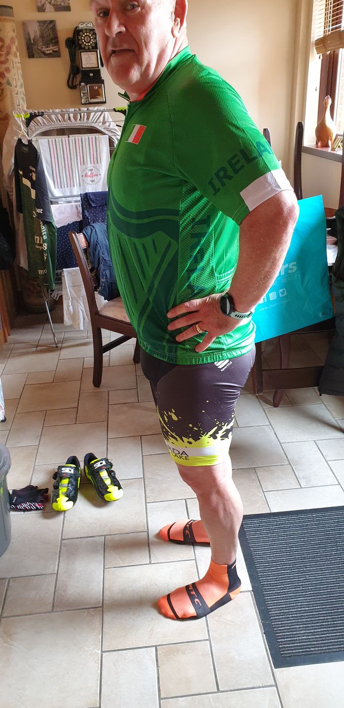 Customer photo review of Ireland Cycling Jersey