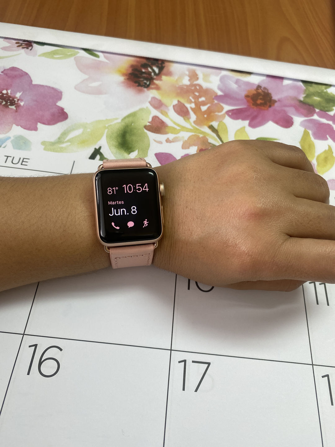 Customer photo review of Thymos Leather Strap (4 Colours)