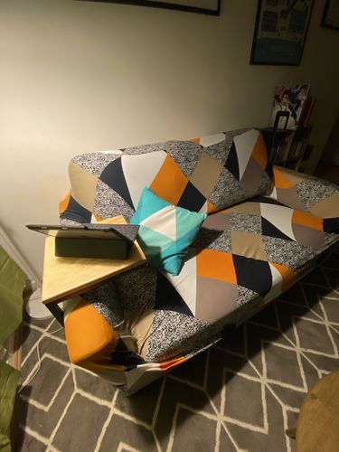 Customer photo review of Mesa lateral Piscolero NEGRO