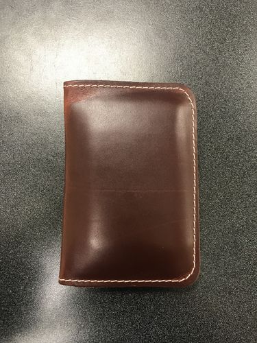 Customer photo review of No.52 | "Oiled Latigo" Vertical Wallet - Instagram Special