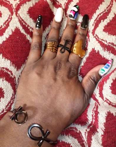 Customer photo review of African King Ring