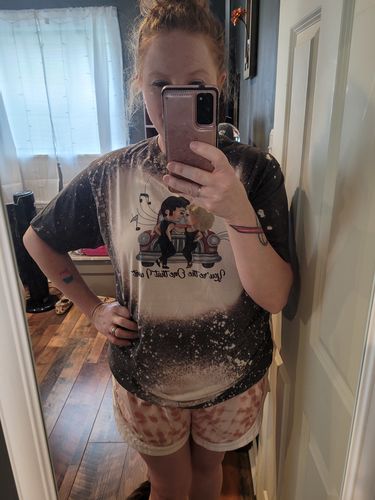 Customer photo review of The Boss Shirt
