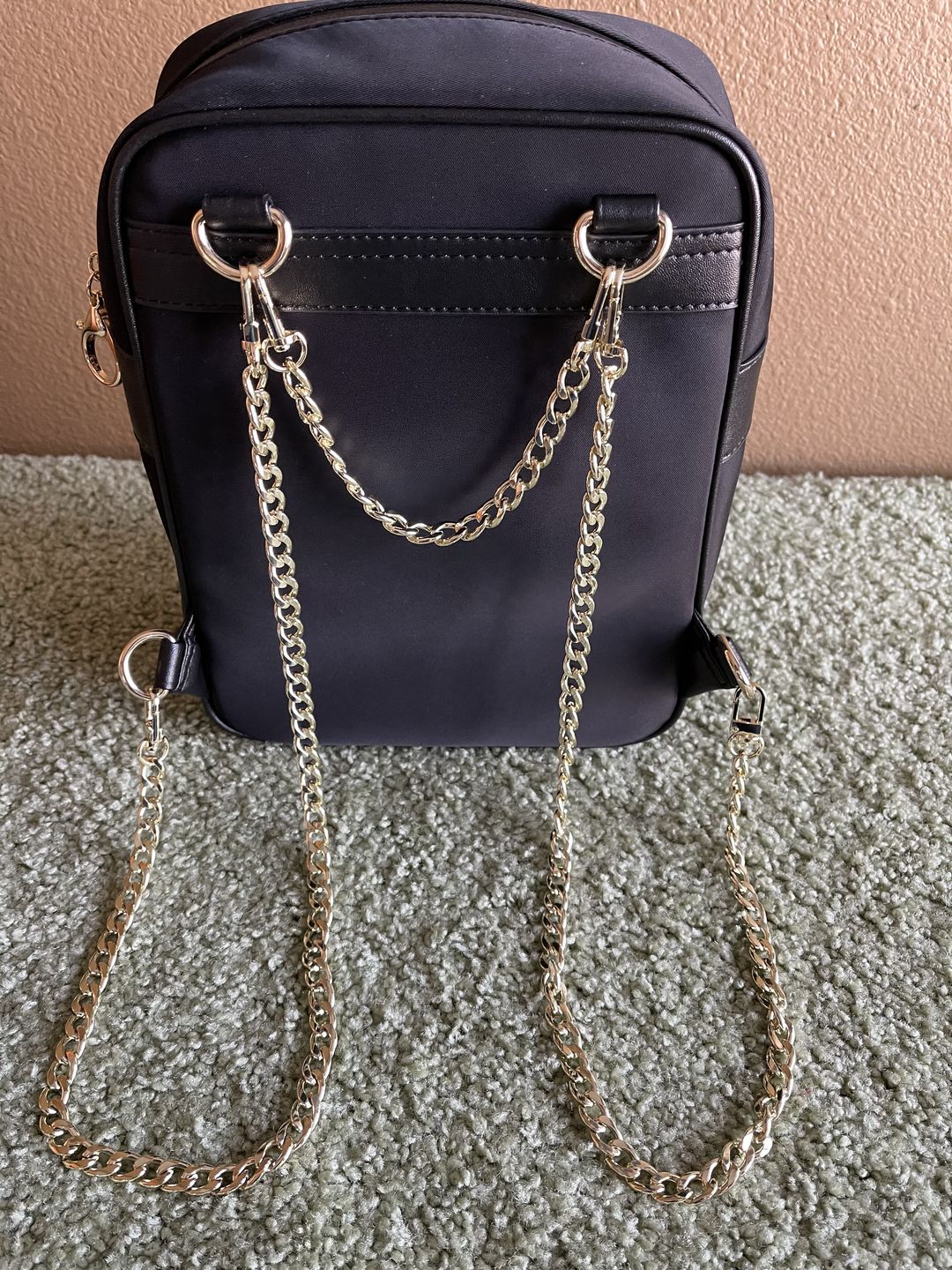 Customer photo review of Carmel Convertible Backpack and Crossbody