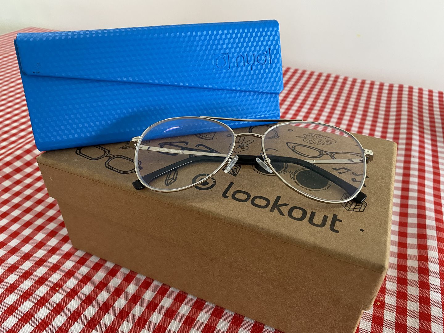 Customer photo review of LENTES ORGANICAS CON ANTIRREFLEX