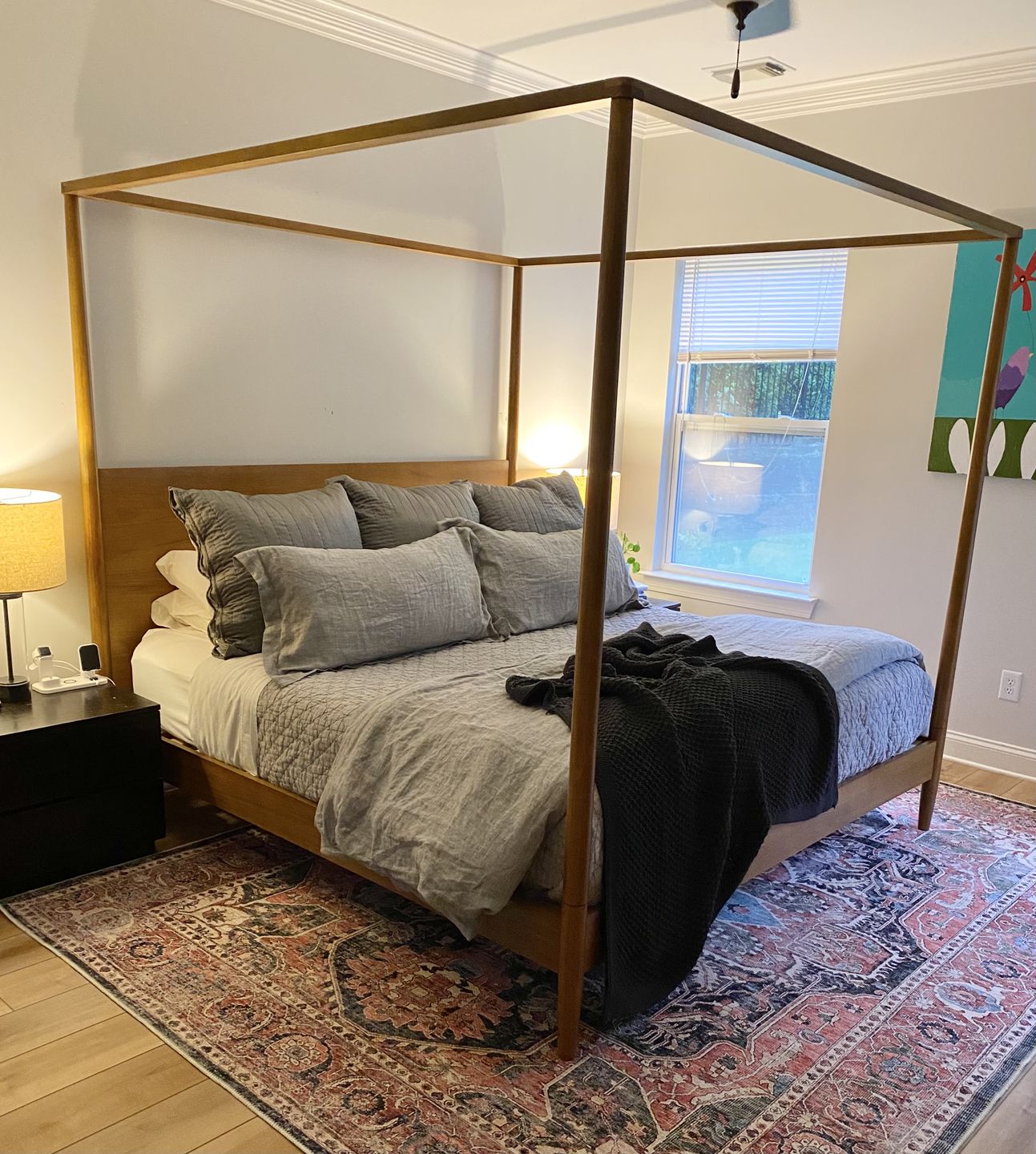 Customer photo review of Distressed Vintage Kendra Area Rug