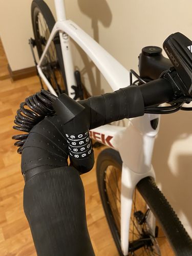 Customer photo review of Cable Code Bike Lock