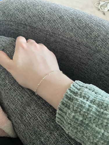 Customer photo review of THE ORB LINKED BRACELET