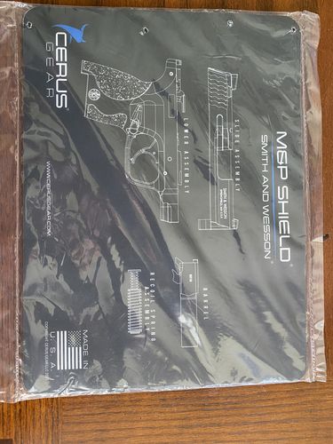 Customer photo review of EDC M&P Shield Schematic Mat