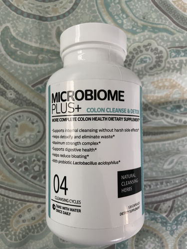 Customer photo review of Natural Probiotic Detox Capsules | Microbiome Plus+