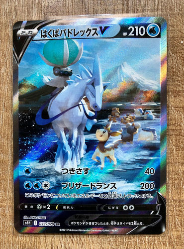 Customer photo review of Pokemon Card S6H 073/070