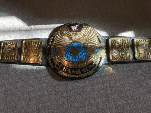 Customer photo review of NWA US Tag Belt