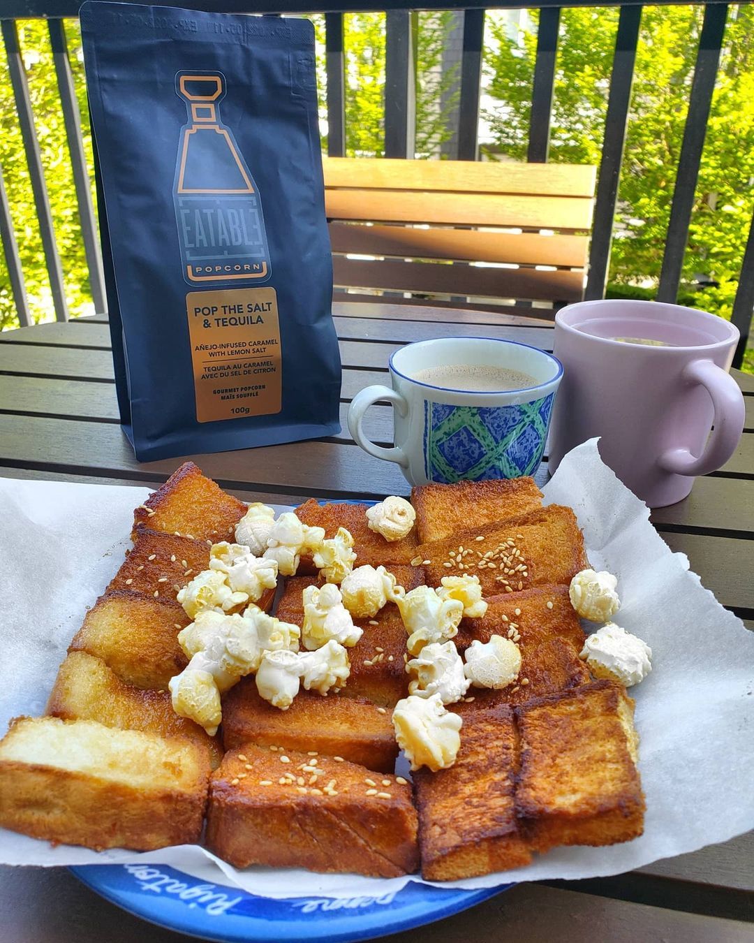 Customer photo review of Pop the Salt & Tequila (4.4oz)  - Añejo Infused Caramel Popcorn