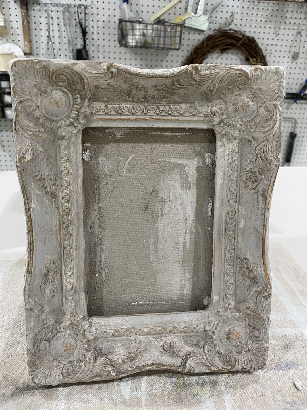 Customer photo review of Cracked Gesso