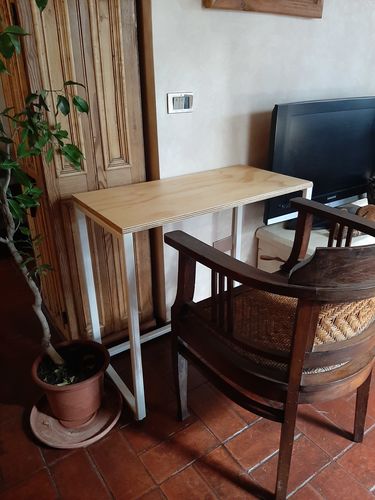 Customer photo review of Escritorio MIMA 80 x 40 Blanco