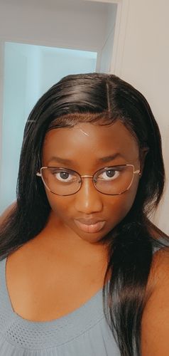 Customer photo review of Bobo Wig T-Lace  | Straight