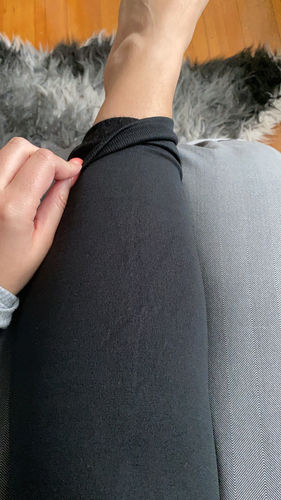 Customer photo review of Athleivate WinterWarm Fleece Leggings