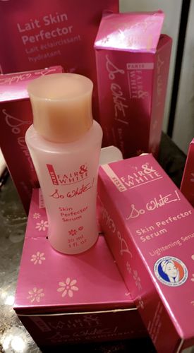 Customer photo review of Fair and White So White Skin Perfector Lightening Cream 50ml / 1.6 fl oz