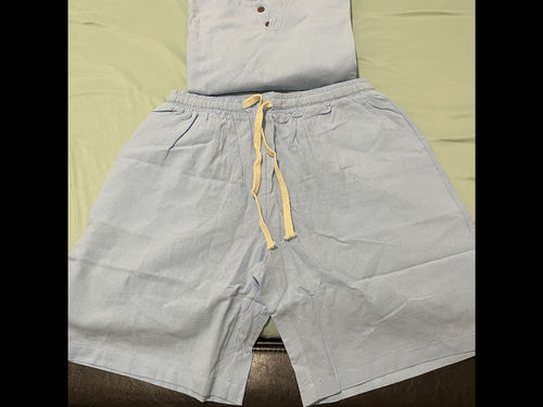 Customer photo review of Mens Summer Casual Sets