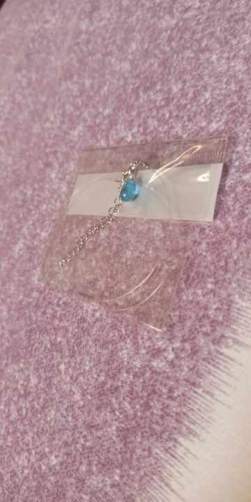 Customer photo review of Mermaid's Tear Necklace