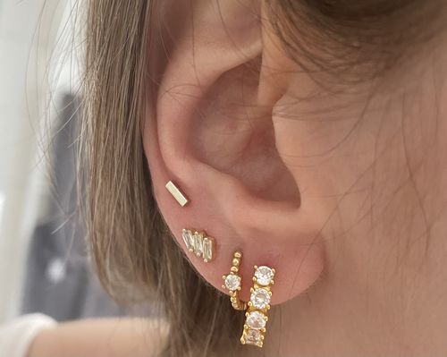 Customer photo review of Iva Ohrringe