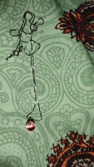 Customer photo review of Mermaid's Tear Necklace