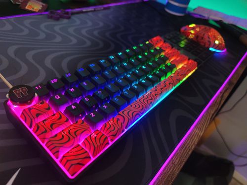 Customer photo review of Pewdiepie Tambo Keycap