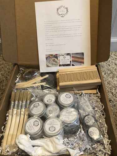 Customer photo review of Milk Paint 101 Workshop Kit