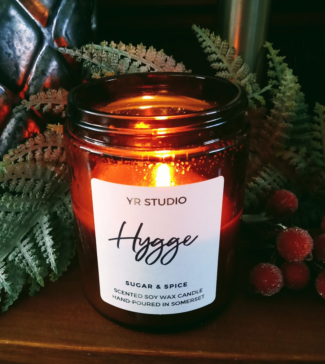 Customer photo review of "Hygge" Sugar & Spice Soy Candle