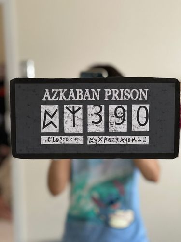 Customer photo review of Free Harry Potter Party Signs
