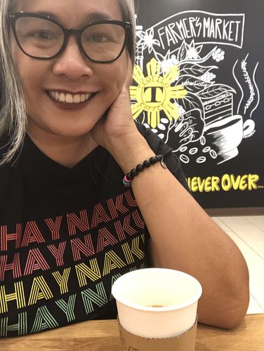 Customer photo review of Filipino T-Shirt Hay Naku! Pinoy Print