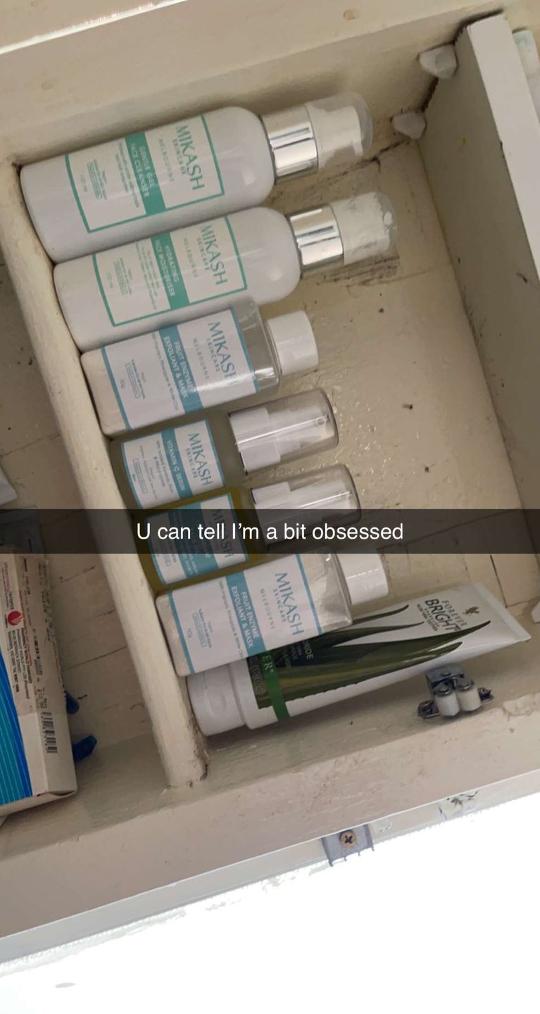Customer photo review of I AM RADIANT FACE OIL  (NEW & IMPROVED)