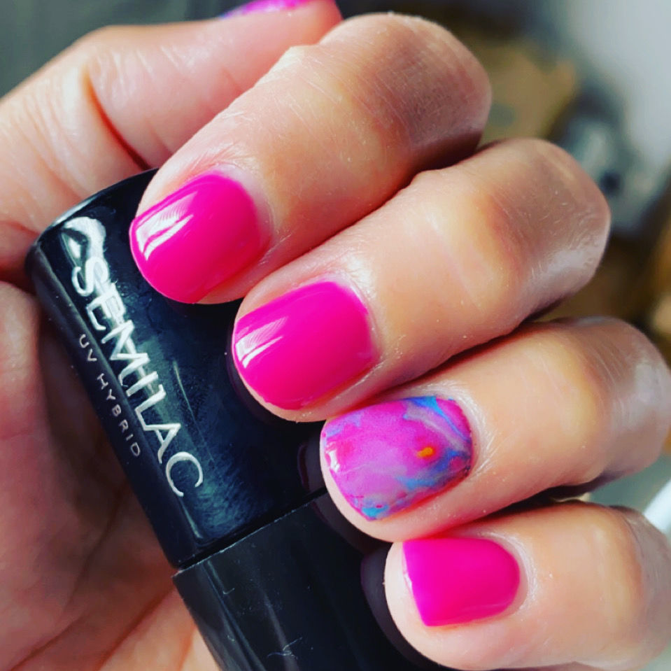 Customer photo review of Semilac Foil Glue