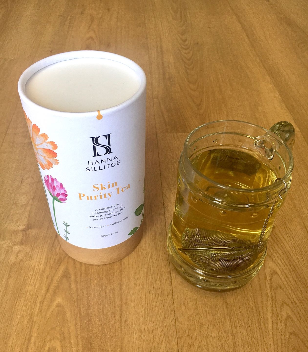 Customer photo review of Skin Purity Tea