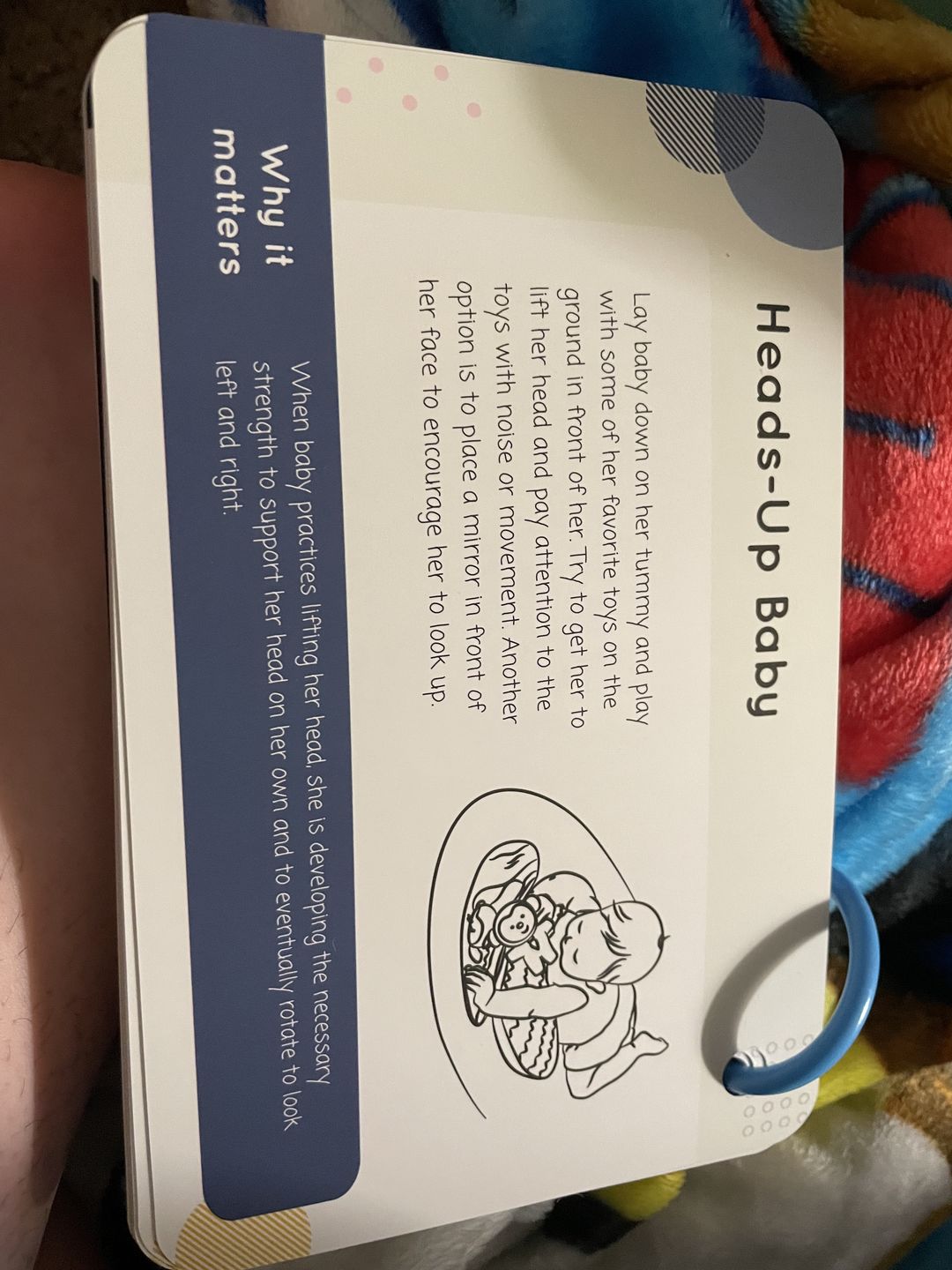 Customer photo review of Curious Baby™ Activity Cards