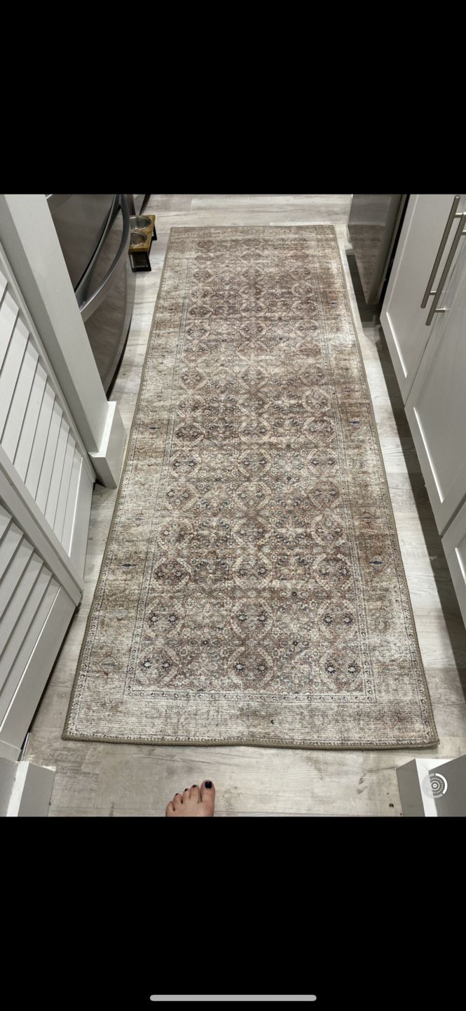 Customer photo review of Distressed Vintage Levent Area Rug