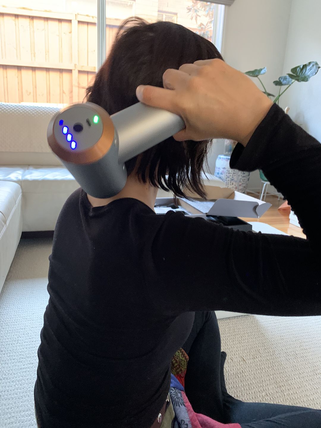 Customer photo review of Massage Gun
