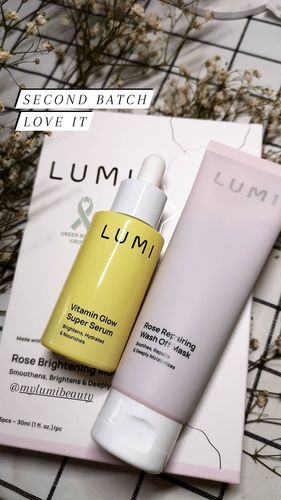 Customer photo review of Vitamin Glow Super Serum