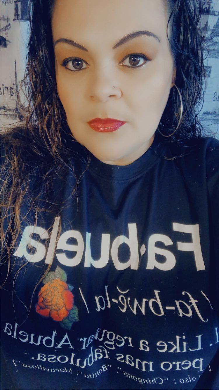 Customer photo review of Fabuela Fabulosa Abuela T-Shirt