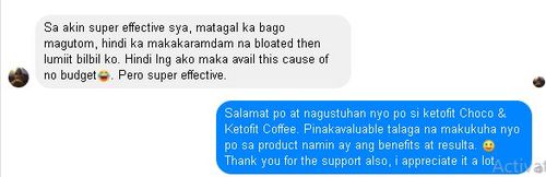 Customer photo review of (KETOFIT 15 in 1 DARK CHOCO)